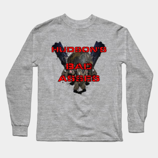 Hudson's Bad Asses Long Sleeve T-Shirt by Spatski